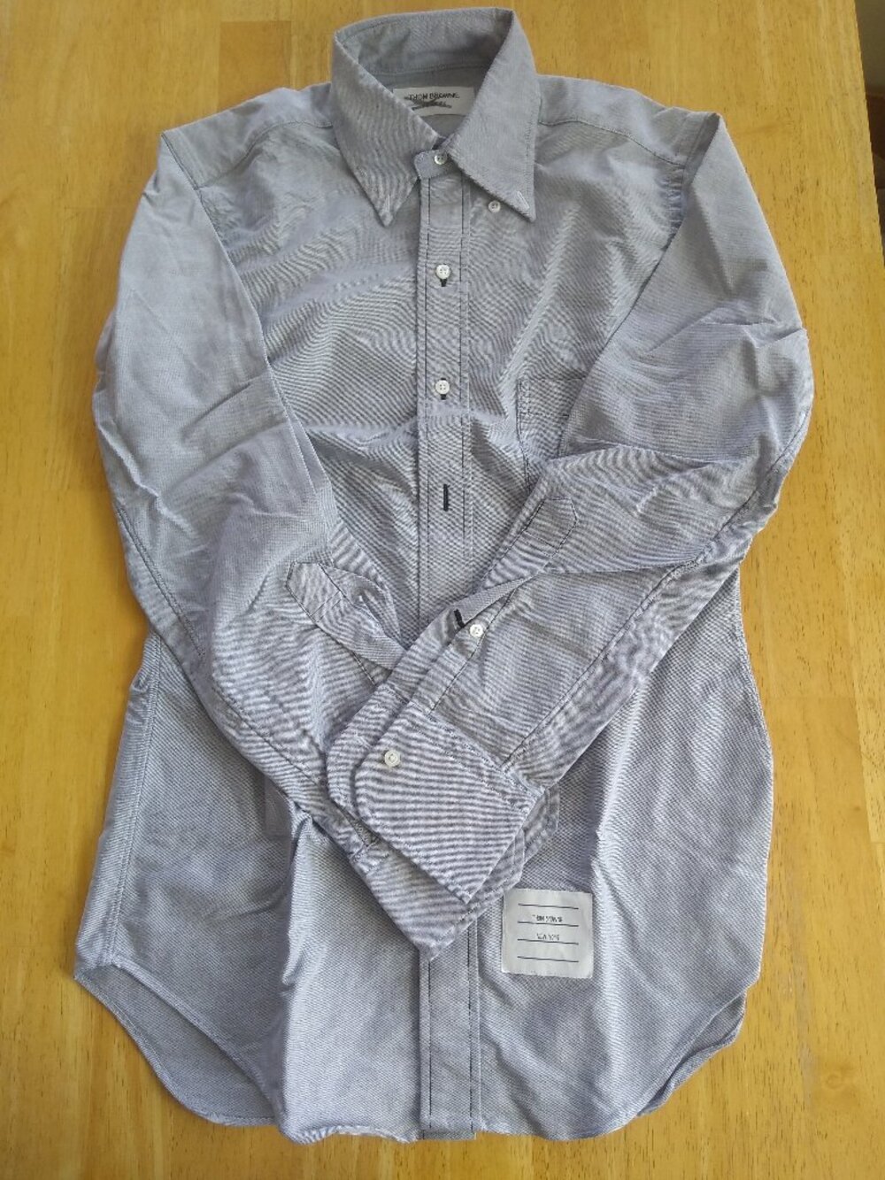 New Thom Browne Blue Oxford TB1 Small